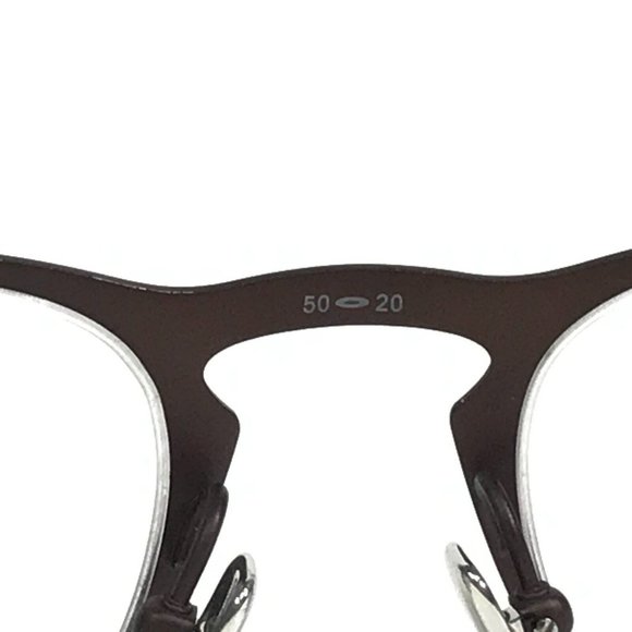 Oakley Eyeglasses Frames MONEY CLIP OX5145-0250 Satin Corten Rust Red 50-20-135 - Picture 8 of 11